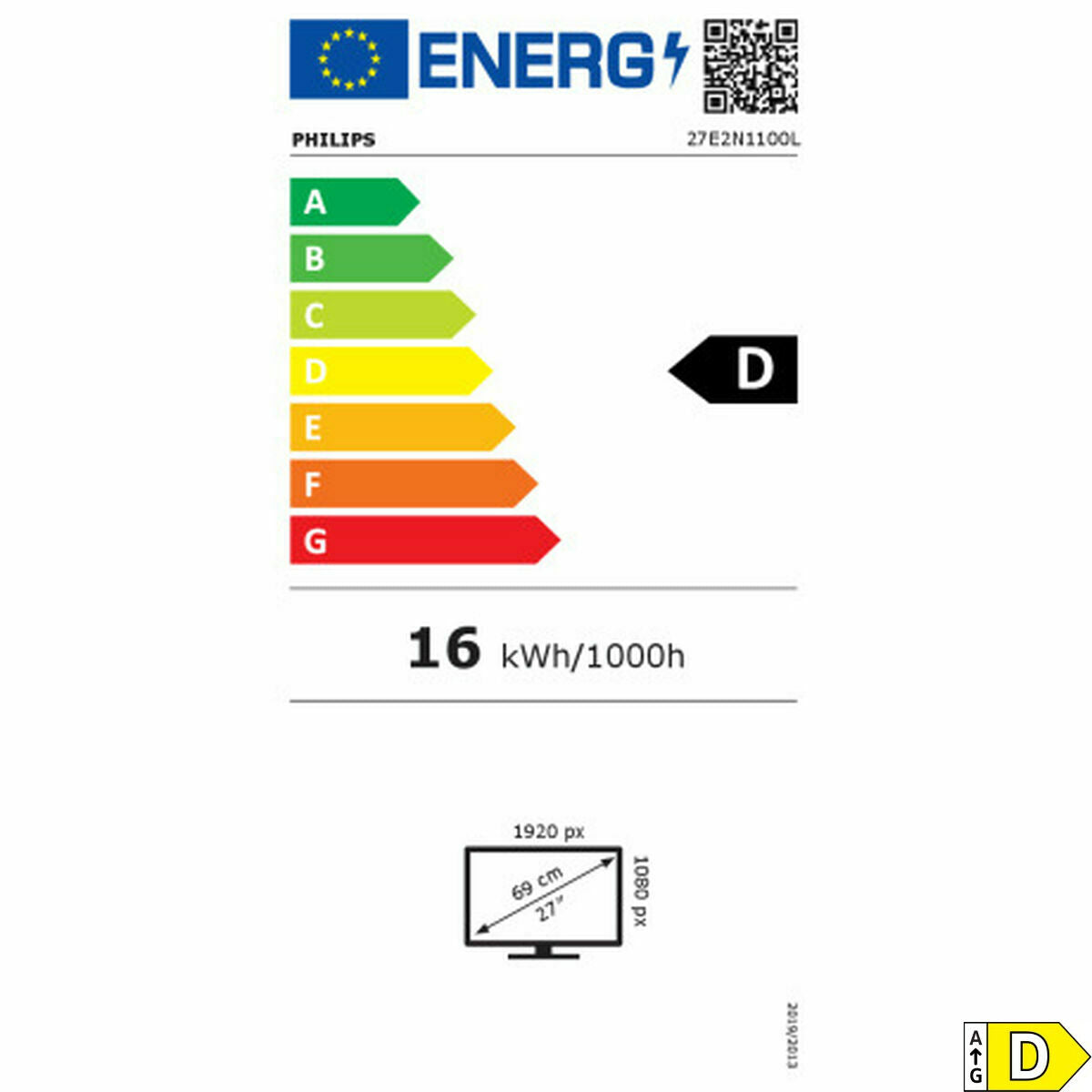 Philips Gaming Monitor Philips Full Hd 27"
