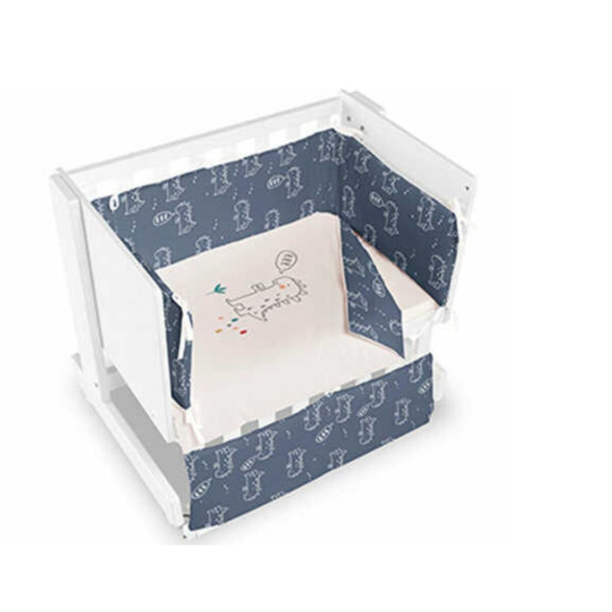 Baby Crib BIMBI CASUAL COLECHO DINOS