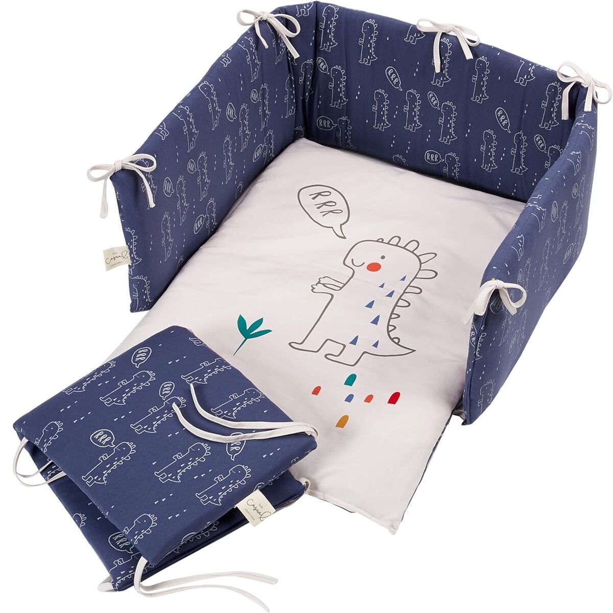 Baby Crib BIMBI CASUAL COLECHO DINOS